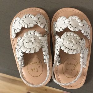 Baby size 3 Jack Rogers Lauren sandals! Worn once
